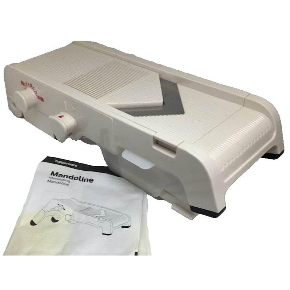 Tupperware Mandoline Food Slicer Manual Slice Dice Mando Chef Kitchen Prep